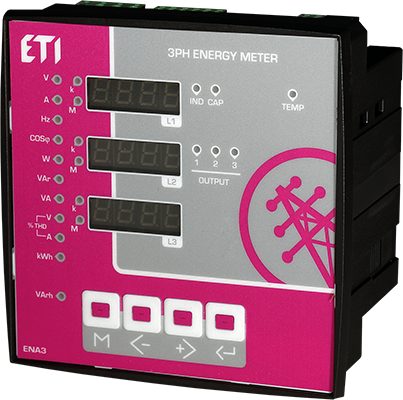 Measuring and control devices ETIMETER