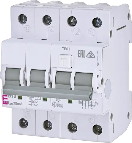 KZS-4M 3p+N A B16/0.03