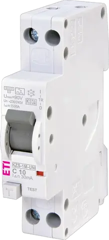 KZS-1M-UNI 1p+N A C10/0.03