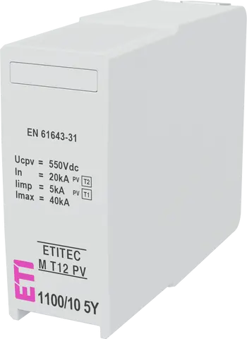 Image of MOD. M T12 PV 550/10 5Y M