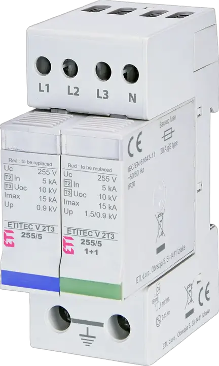 Image of ETITEC V 2T3 255/5 3+1