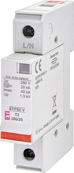 Image of ETITEC V T2 280/20 1+0