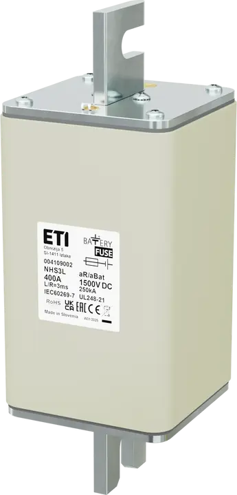 Image of NHS3L aR/aBat 400A/1500V DC AL
