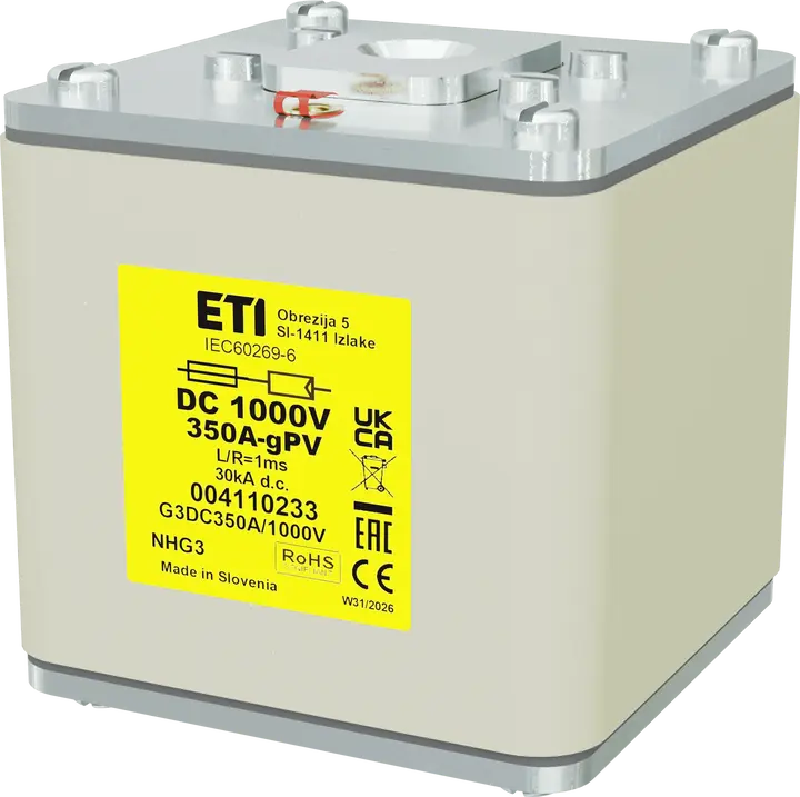 Image of NHG3 gPV 350A/1000V DC