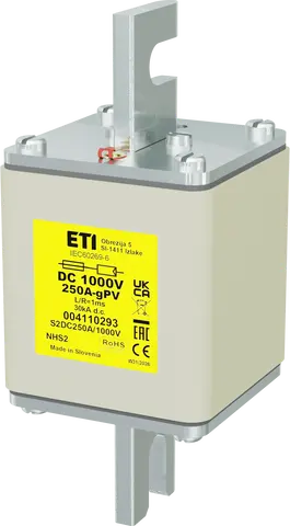 Image of NHS2 gPV 250A/1000V DC