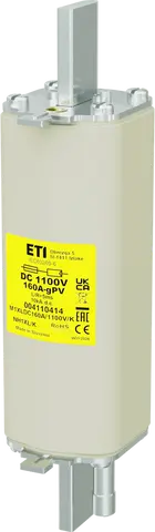 NH1XL/K gPV 160A/1100V DC
