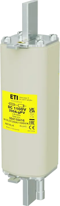 Image of NH1XL/K gPV 200A/1100V DC
