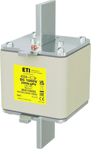 NH3 gPV 200A/1000V DC