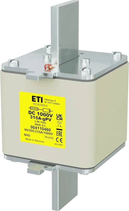 Image of NH3 gPV 160A/1000V DC