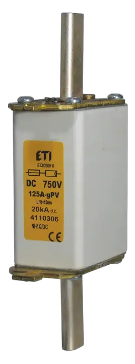 Image of NH1C gR 63A/750V DC