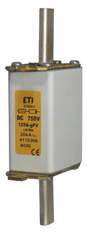 Image of NH1C gR 63A/750V DC