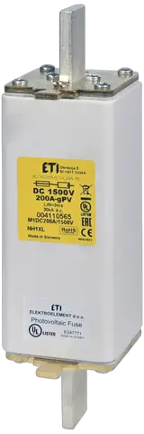NHU1XL gPV 160A/1500V DC UL