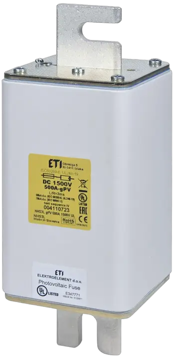 Image of NHS3L gPV 400A/1500V DC UL