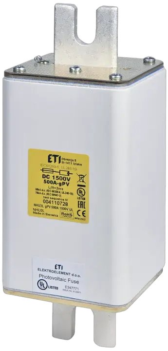 Image of NHU3L gPV 400A/1500V DC 70kA