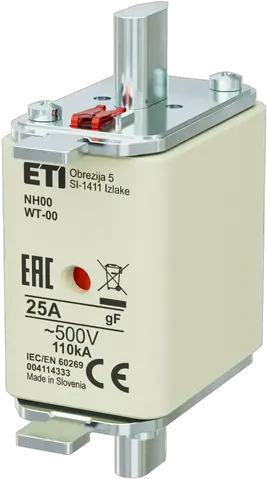 Image of NH00 gF 25A/500V