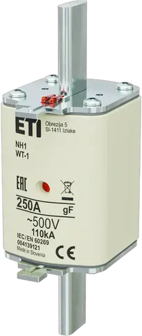 NH1 gF 250A/500V