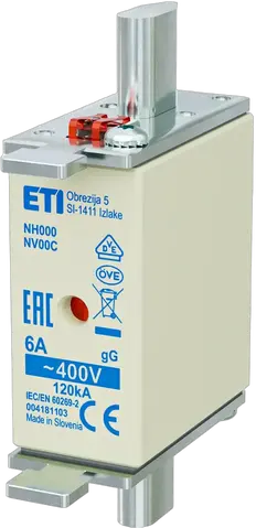 Image of NH000 gG 6A/400V