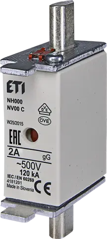 *NH000 gG 25A/400V korr.