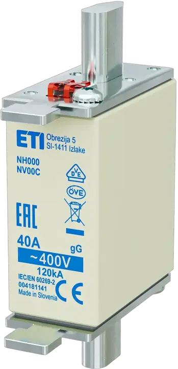 Image of NH000 gG 40A/400V korr.