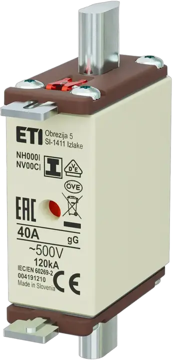 Image of NH000/I gG 40A/500V