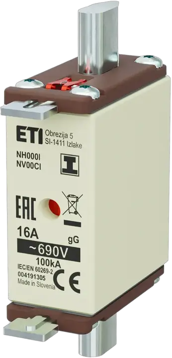 Image of NH000/I gG 16A/690V