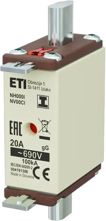 Image of NH000/I gG 20A/690V