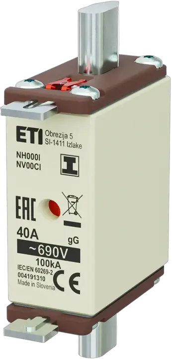Image of NH000/I gG 40A/690V
