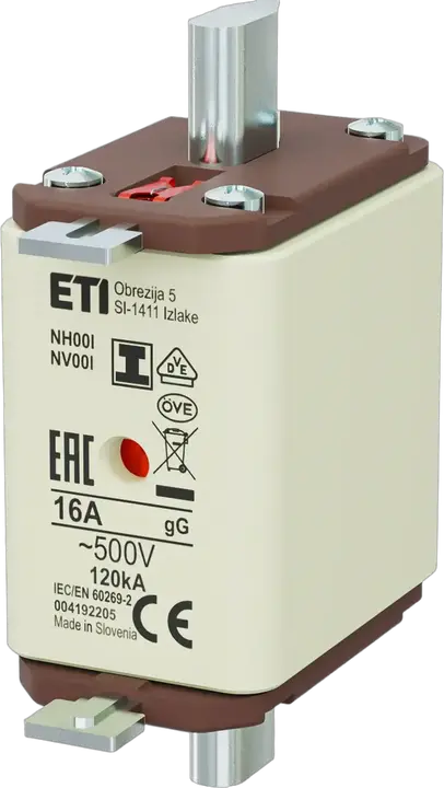 Image of NH00/I gG 16A/500V
