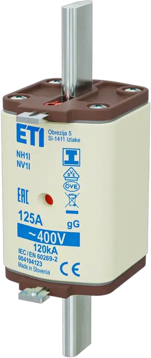 Image of NH1/I gG 125A/400V
