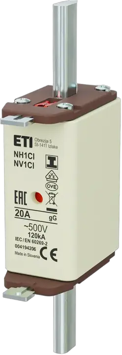 Image of NH1C/I gG 20A/500V