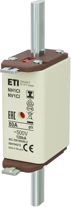 Image of NH1C/I gG 80A/500V