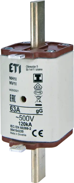 Image of NH1/I gG 63A/500V