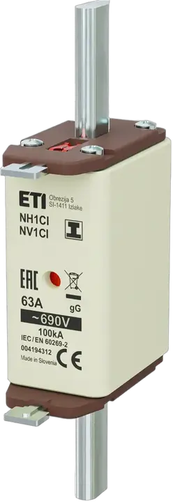 Image of NH1C/I gG 63A/690V