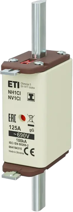 Image of NH1C/I gG 125A/690V