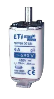 NH0 UQ gR 10A/690V