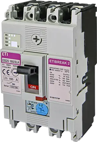 EB2S 160/3HA 25A 3p