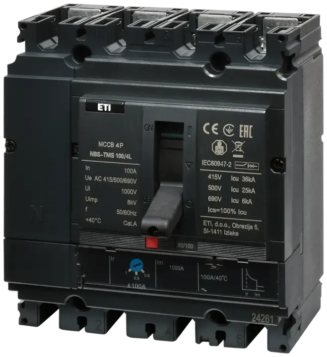 Image of NBS-TMS 100/4L  20A 4P