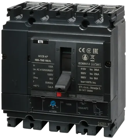 Image of NBS-TMS 100/4L  80A 4P