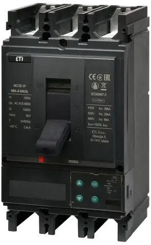 NBS-E 630/3L LCD 630A 3P
