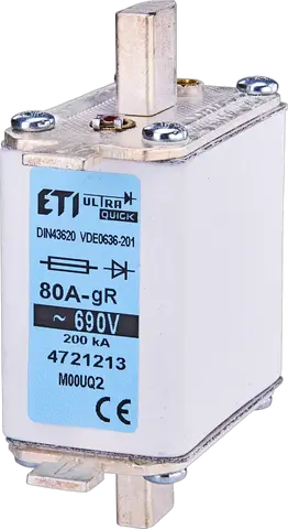 NH000 UQ2 gR 100A/690V