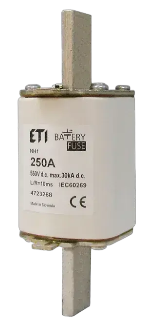 Image of NH2/K gBat 160A/550V DC