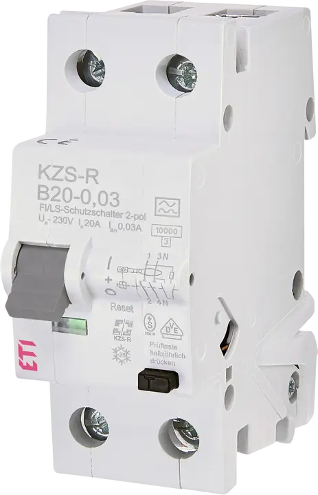 Image of * KZS-R 1p+N A B20/0.03